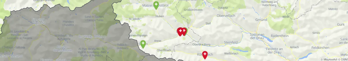Kartenansicht für Apotheken-Notdienste in der Nähe von Sillian (Gemeinde, Tirol) (9)